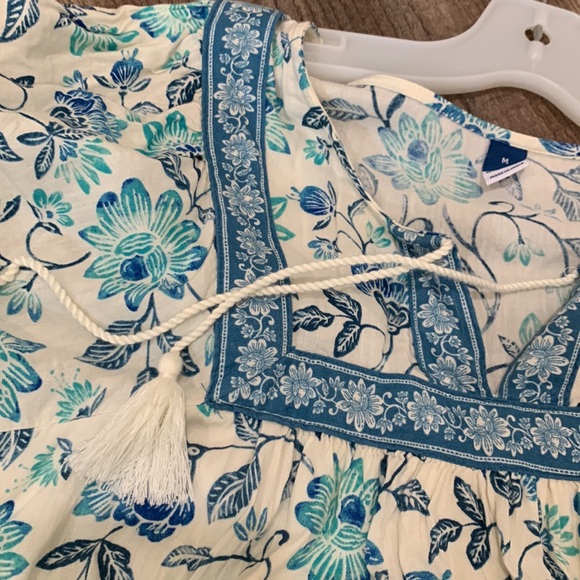 Blue Boho Dress - Picture 4 of 6